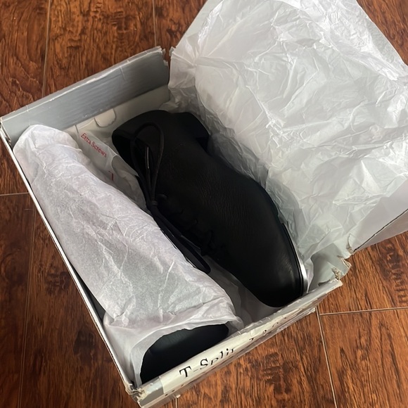 Sansha T-Split TA02pi, Black lace up Tap Shoe - size 5M - Unisex Dance Shoe - Picture 10 of 15